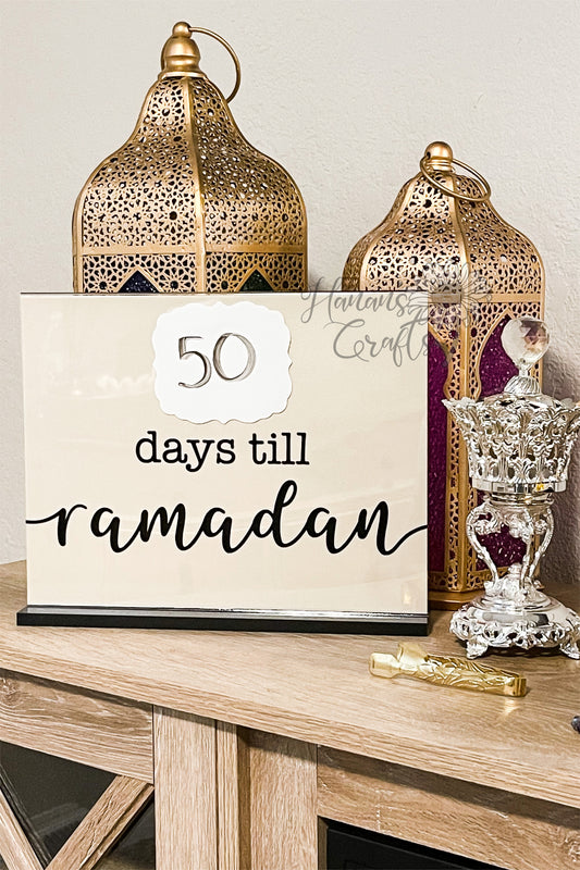 Days Till Ramadan + Eid Countdown