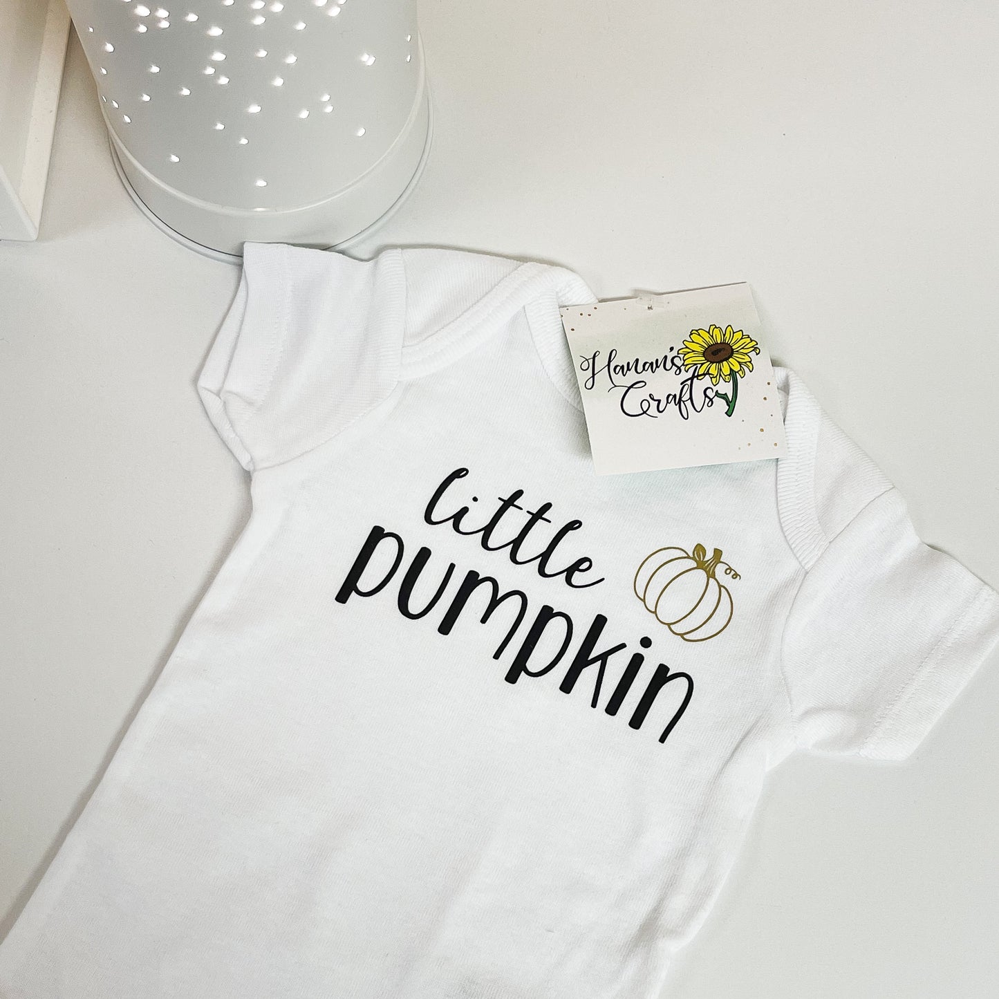 Little Pumpkin Baby Onesie