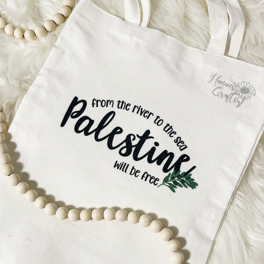 Palestine Tote - From the River to the Sea, Palestine will be Free