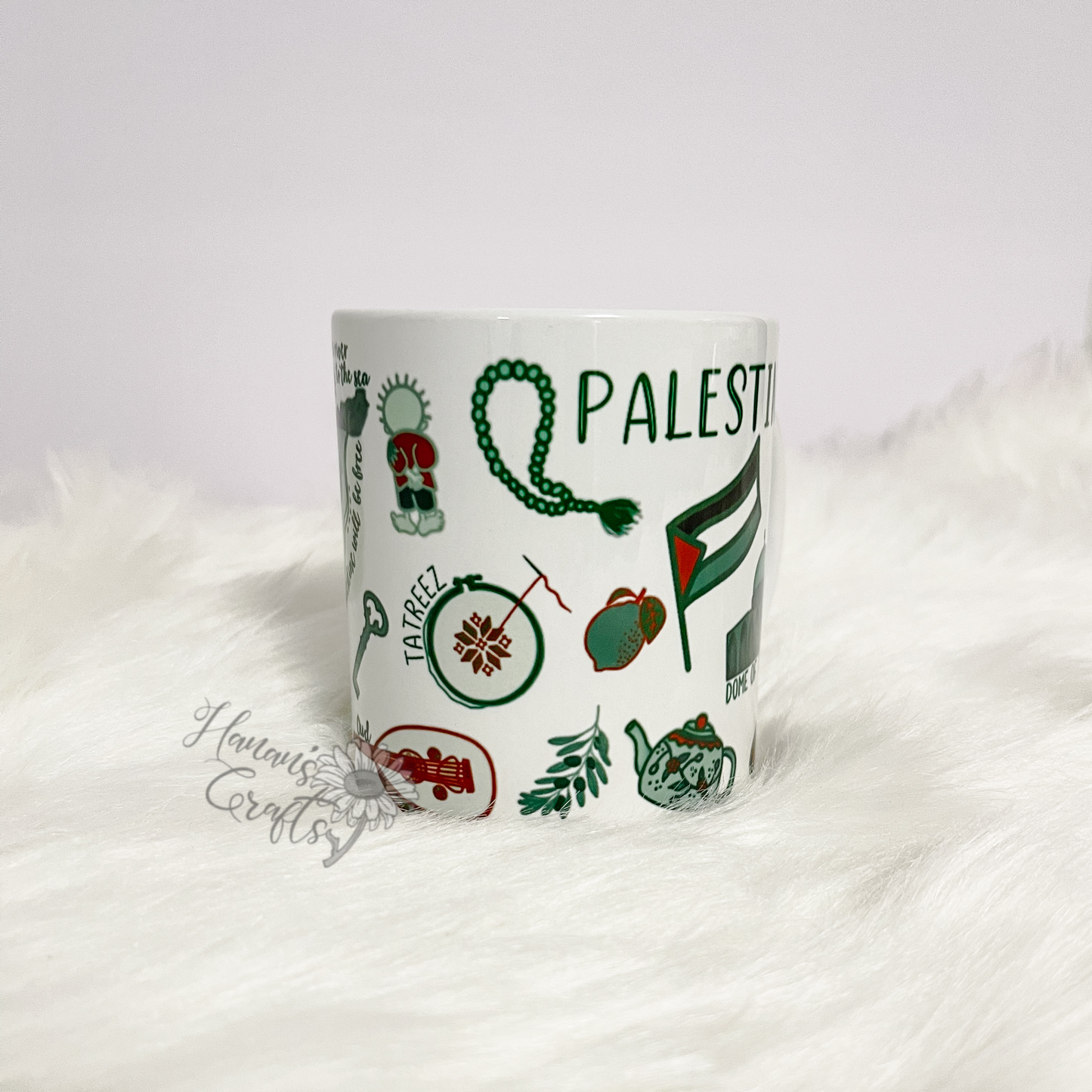 Bits of Palestine Mug - 12oz Mug