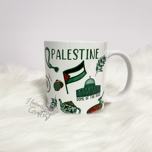 Bits of Palestine Mug - 12oz Mug