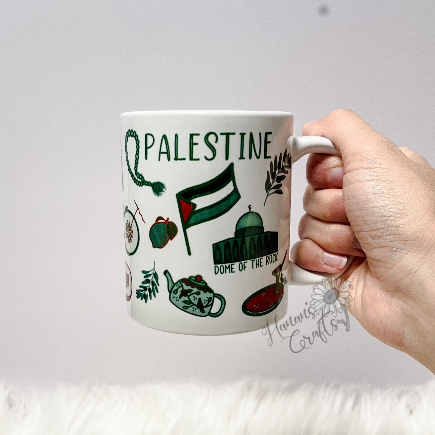Bits of Palestine Mug - 12oz Mug