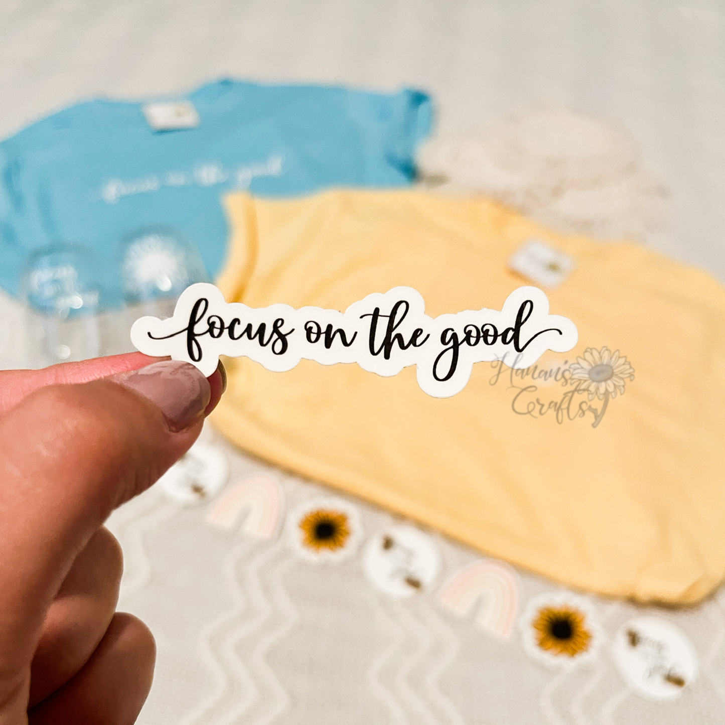 Focus on the Good Sticker