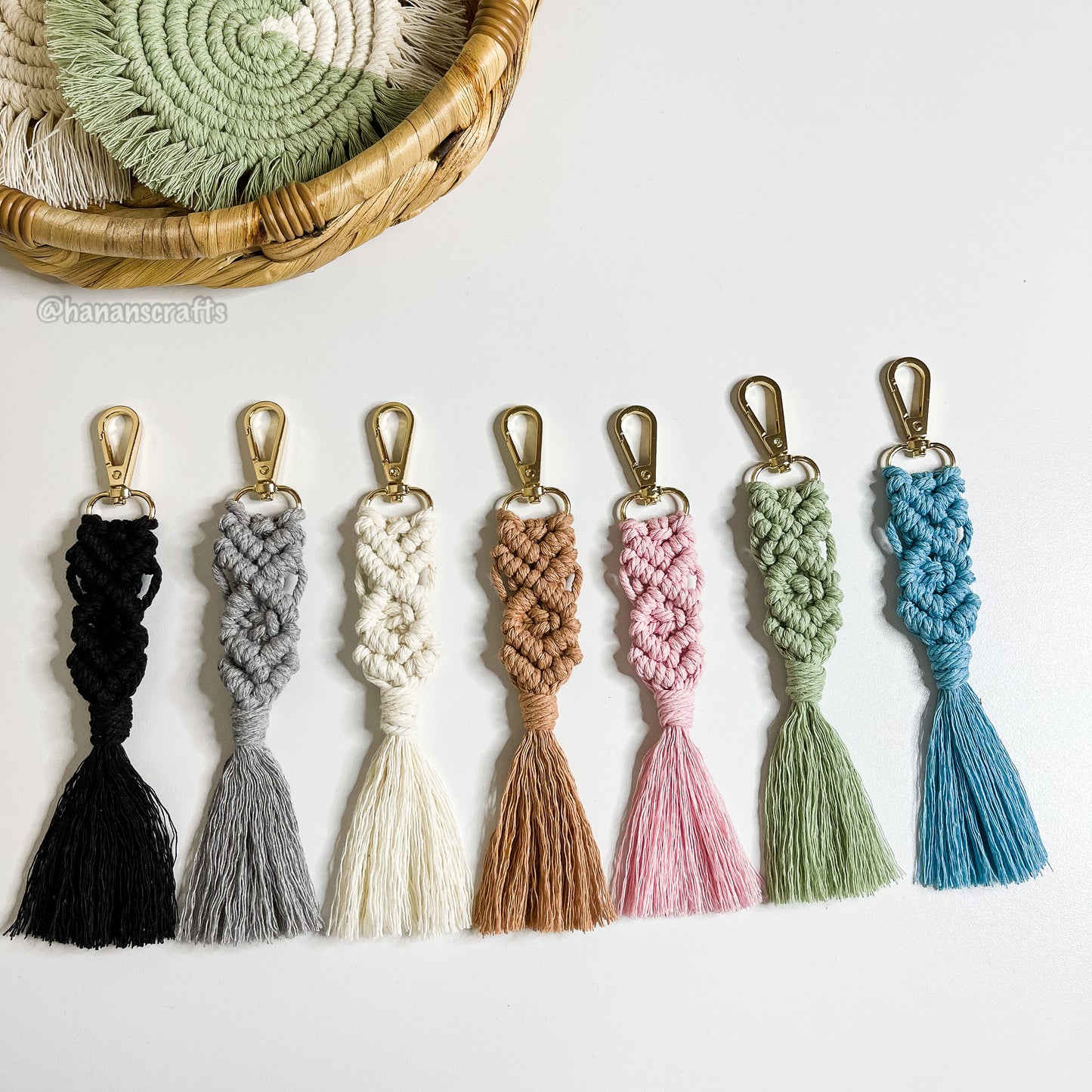 Macrame Keychains