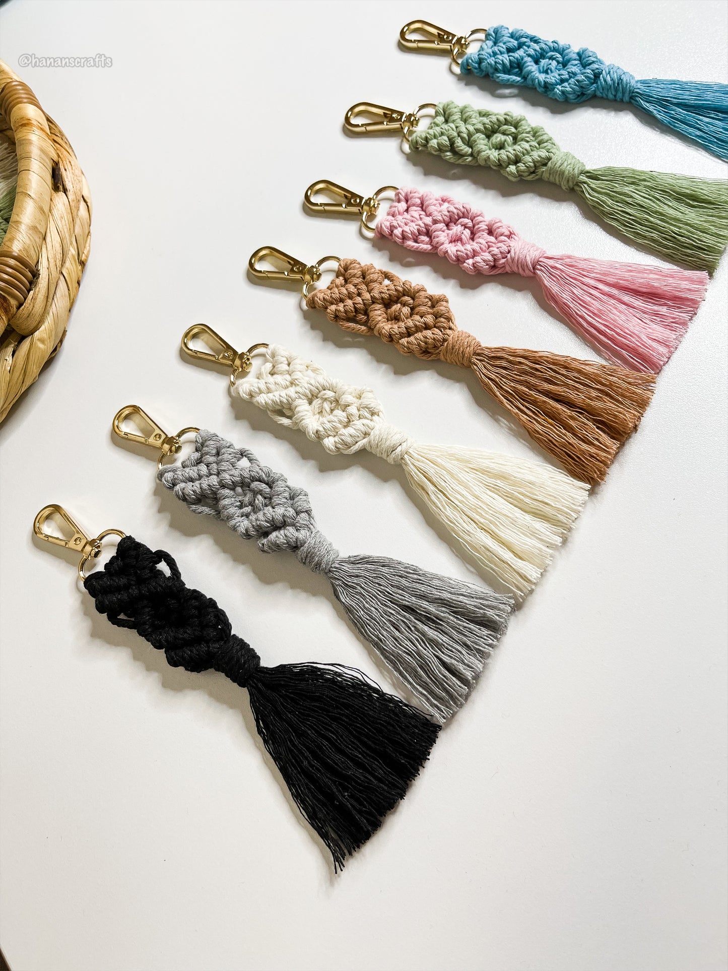 Macrame Keychains