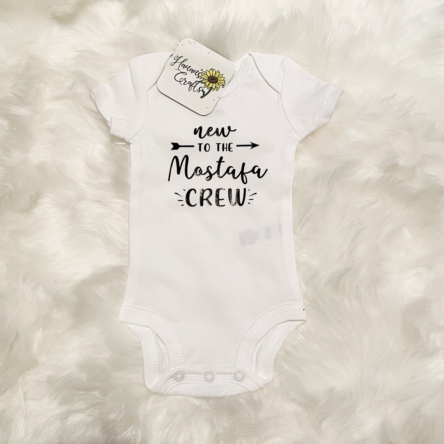 New to the Crew Baby Onesie