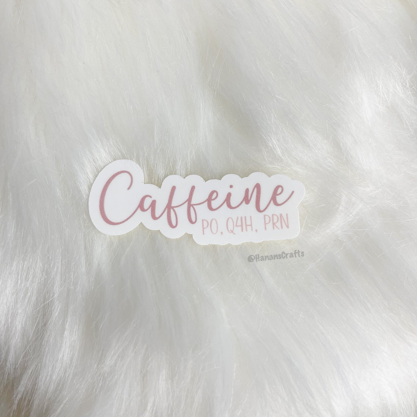 Caffeine PO, Q4H, PRN Sticker