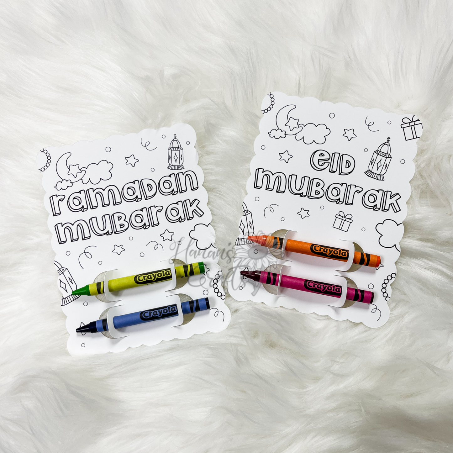 Ramadan + Eid Coloring Sheets