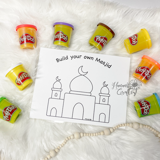 Build your own Masjid with Play-Doh!