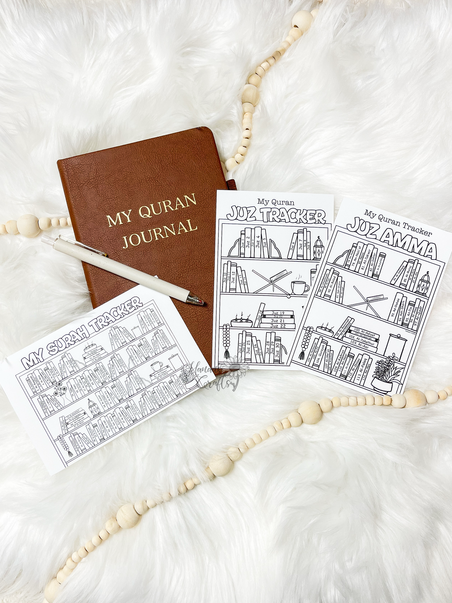 My Quran Juz Amma Tracker Coloring Sheet