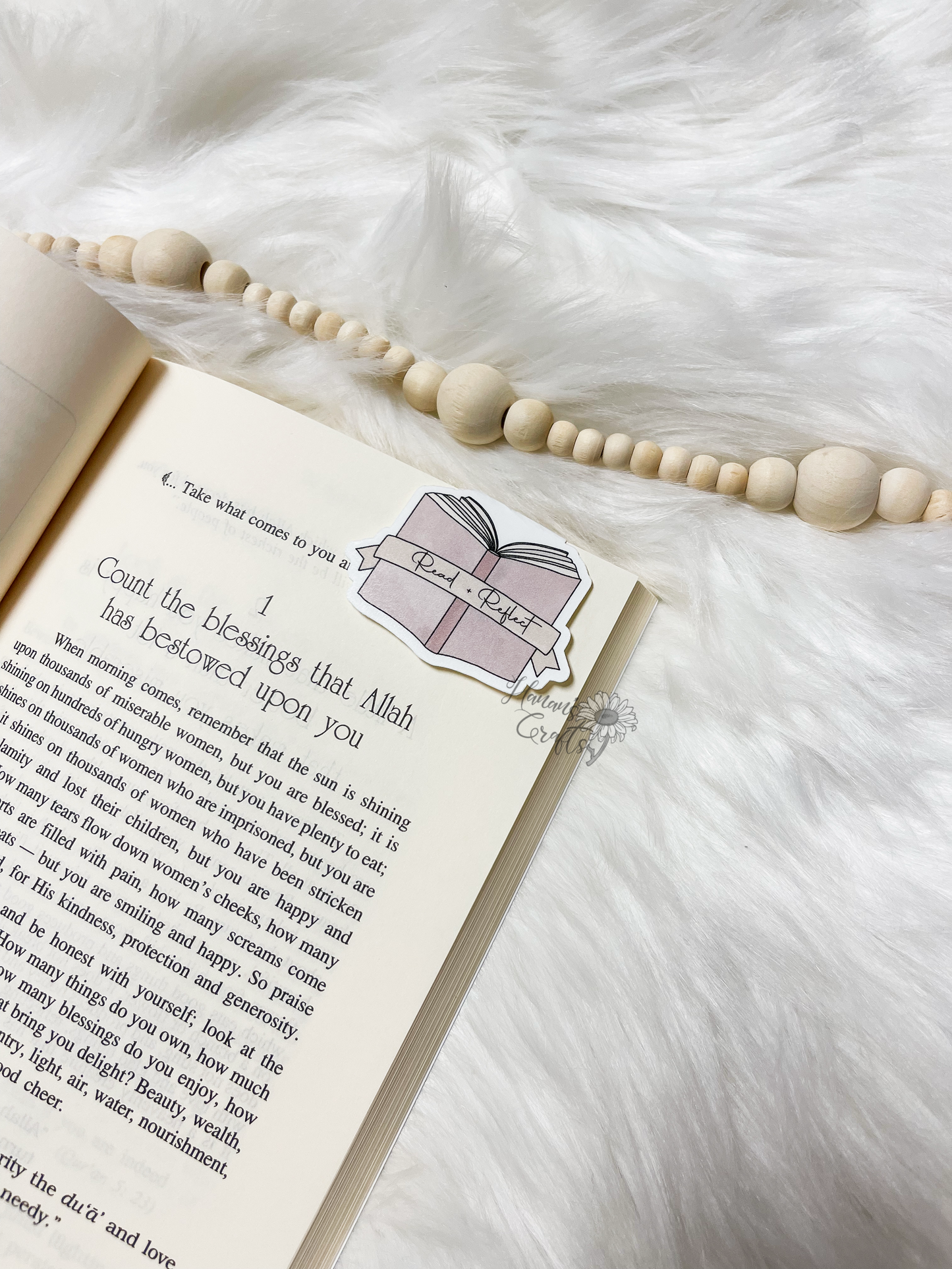 Read + Reflect Magnetic Bookmark