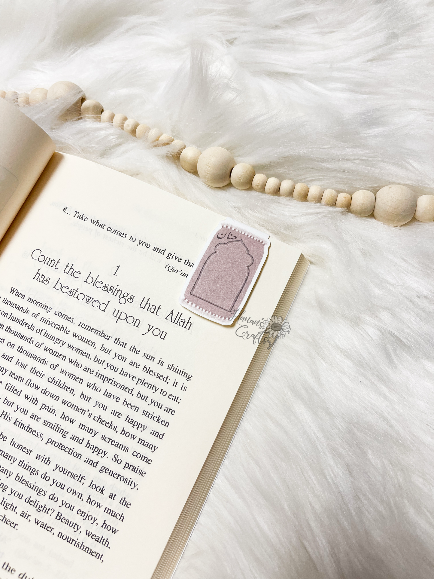 Personalized Prayer Rug Magnetic Bookmark