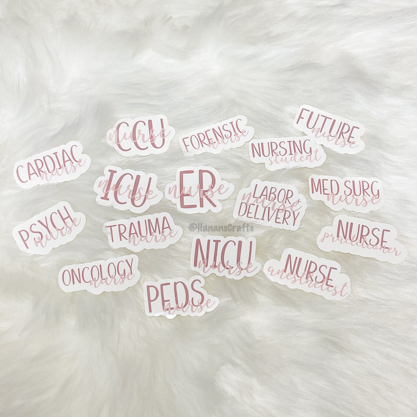 Specialty Nursing Stickers