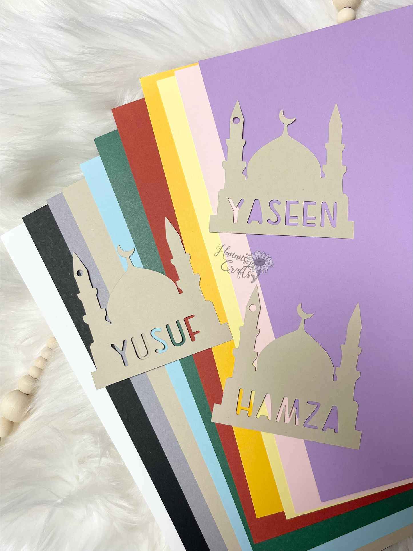 Personalized Masjid Gift Tag