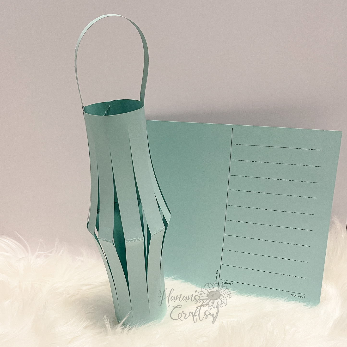 DIY Ramadan + Eid Printable Lantern - Digital File