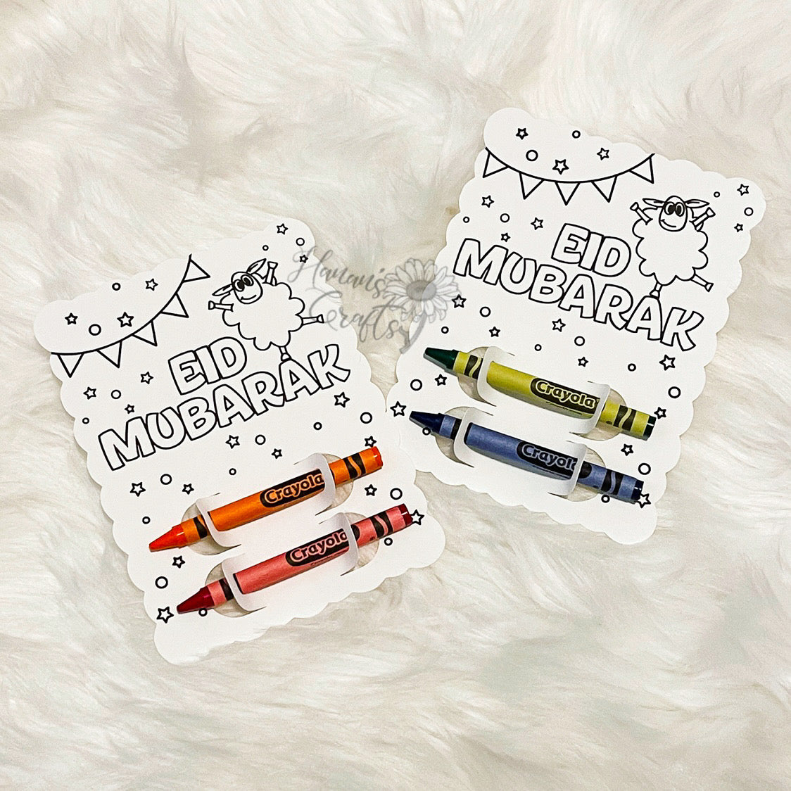 Eid Al-Adha Mubarak Coloring Sheets (Sheep)