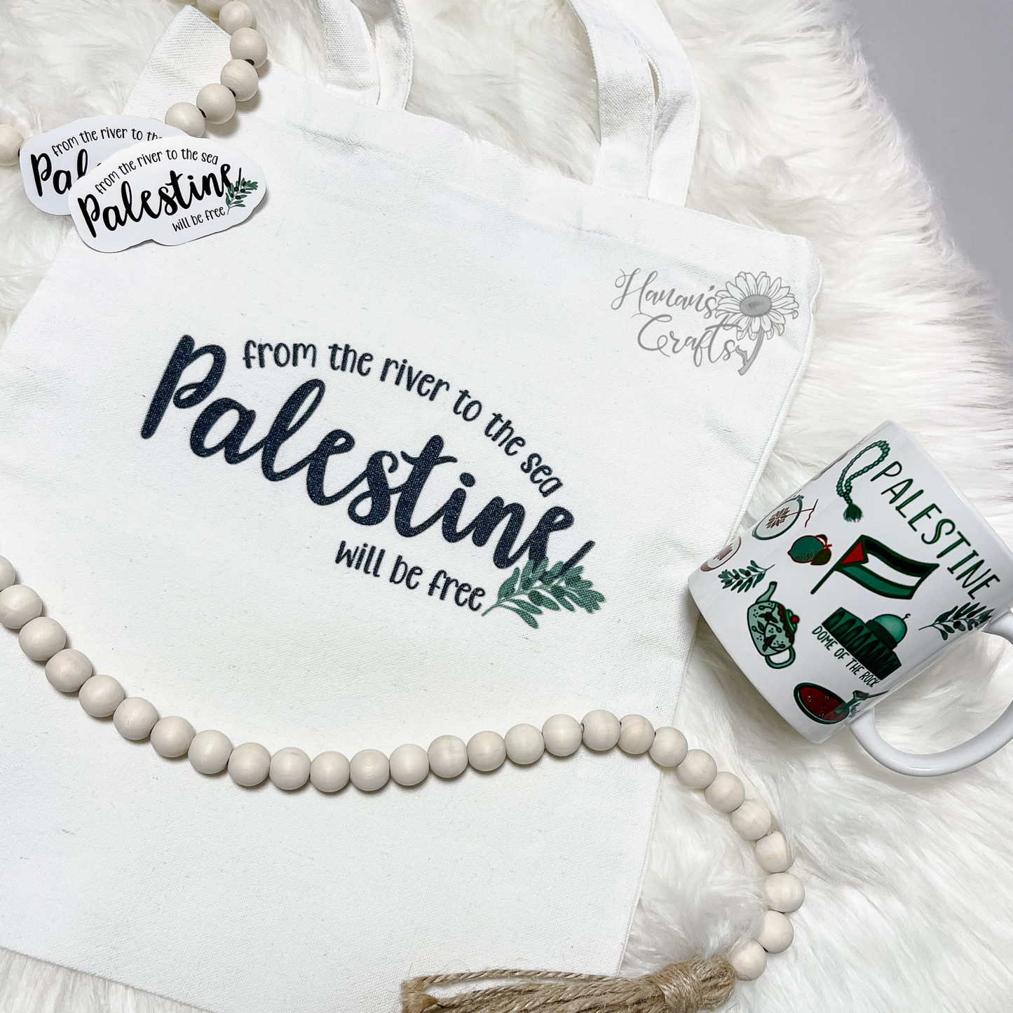 Palestine Tote - From the River to the Sea, Palestine will be Free