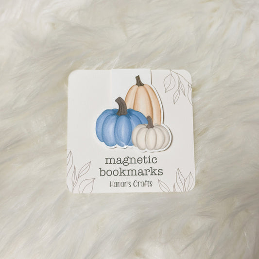 Pumpkins Magnetic Bookmark