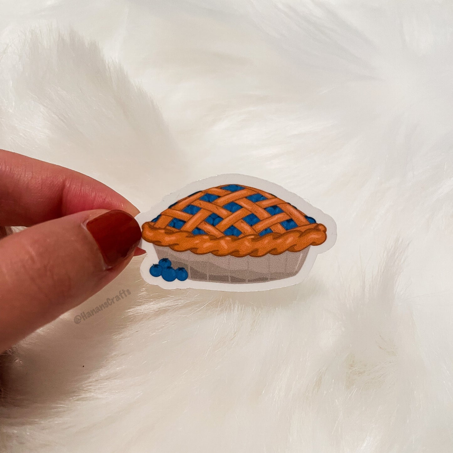 Blueberry Pie Sticker