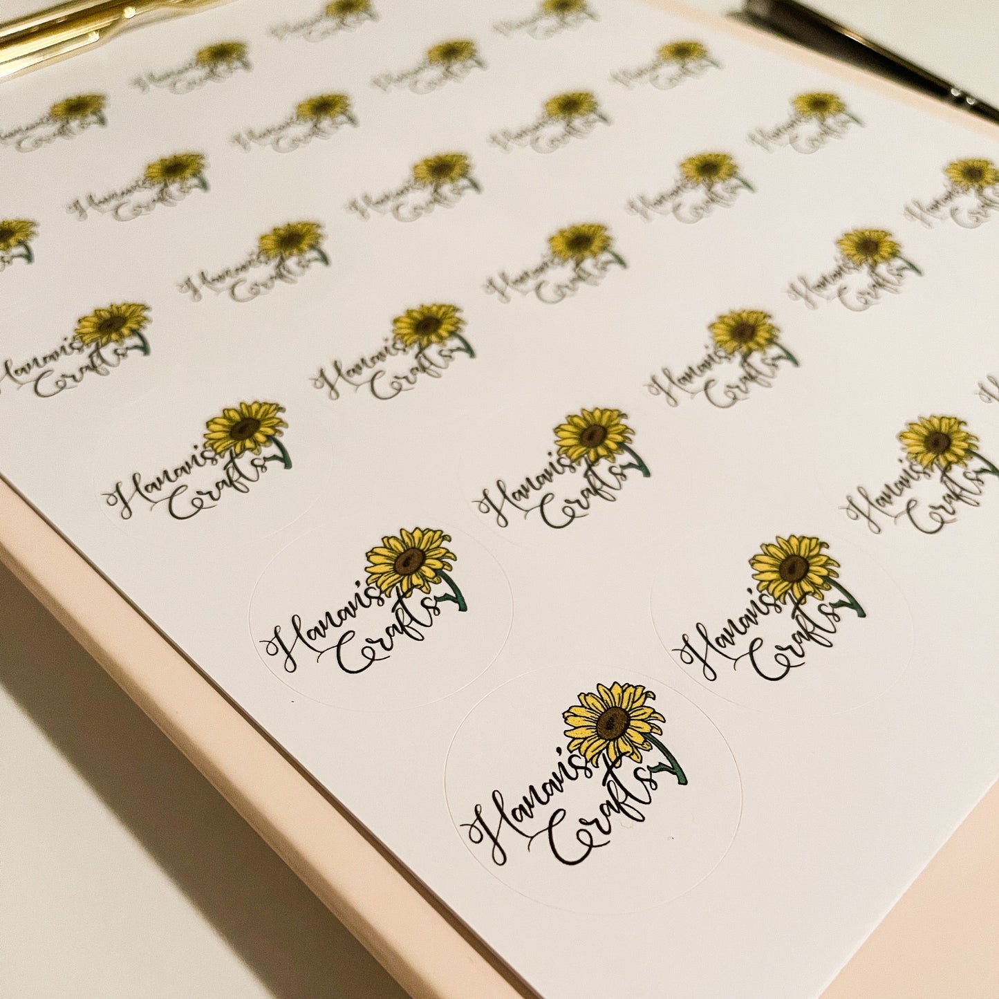 Custom Sticker Sheets / Small Business / Favors / Round Sticker Sheets