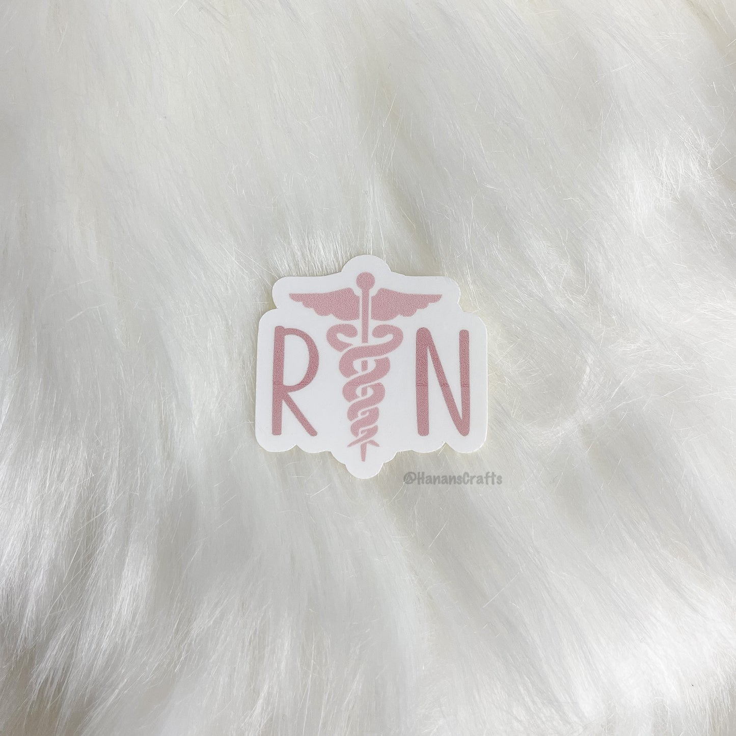 Registered Nurse Sticker, RN