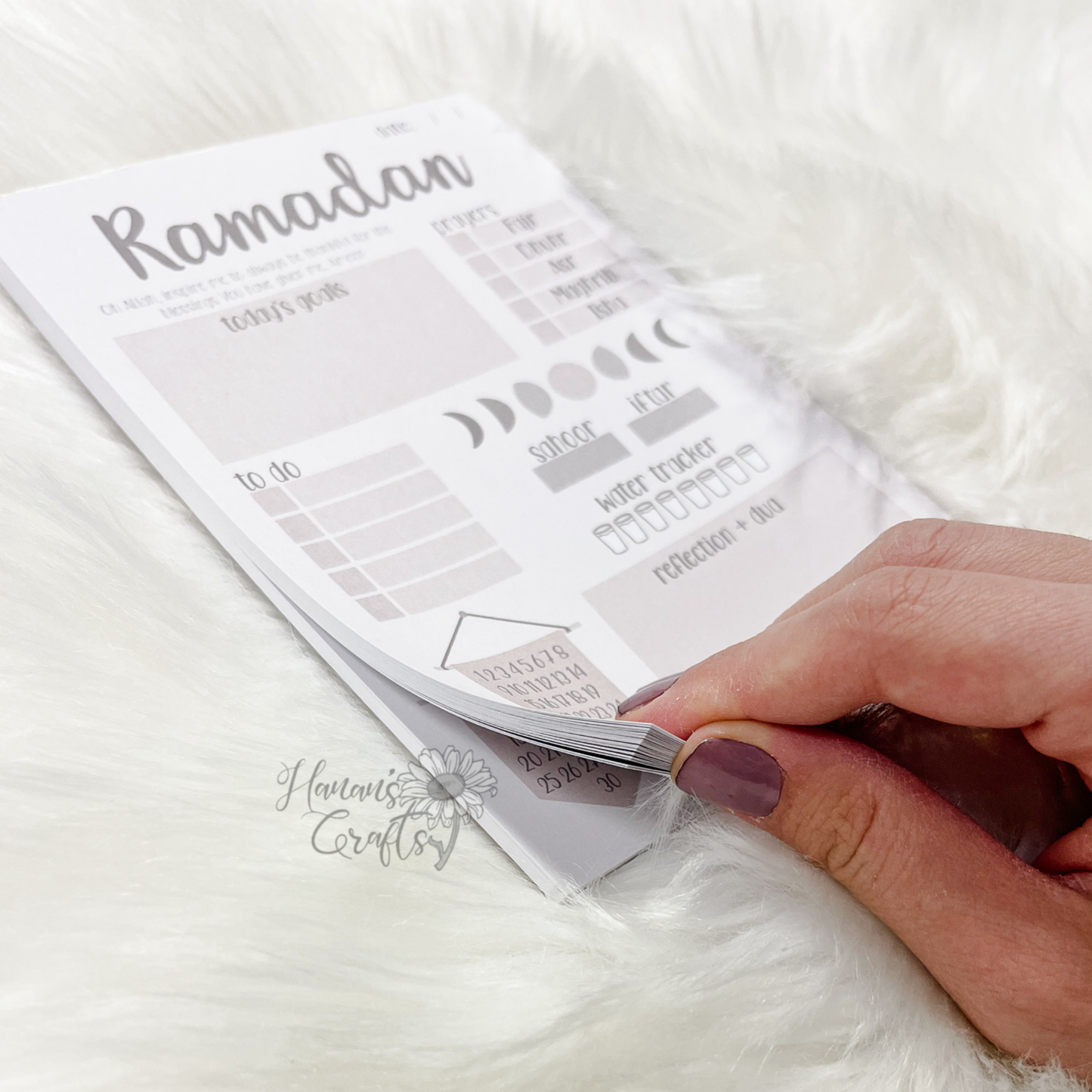 Ramadan Daily Notepad
