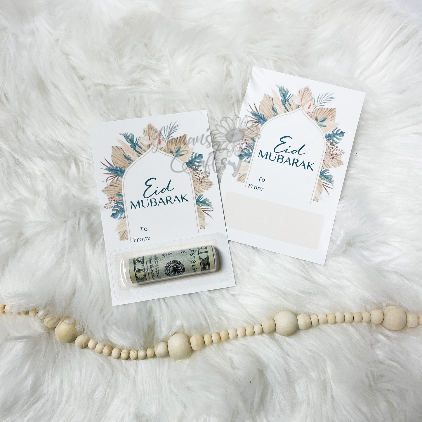 Summer - Eid Mubarak Money Cards