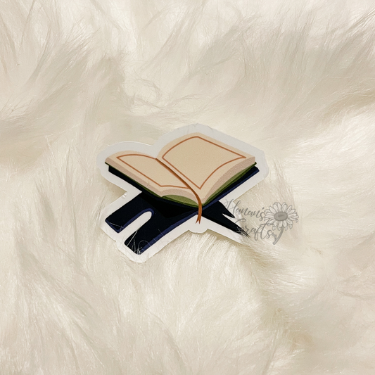 Quran Stand (blue) Sticker
