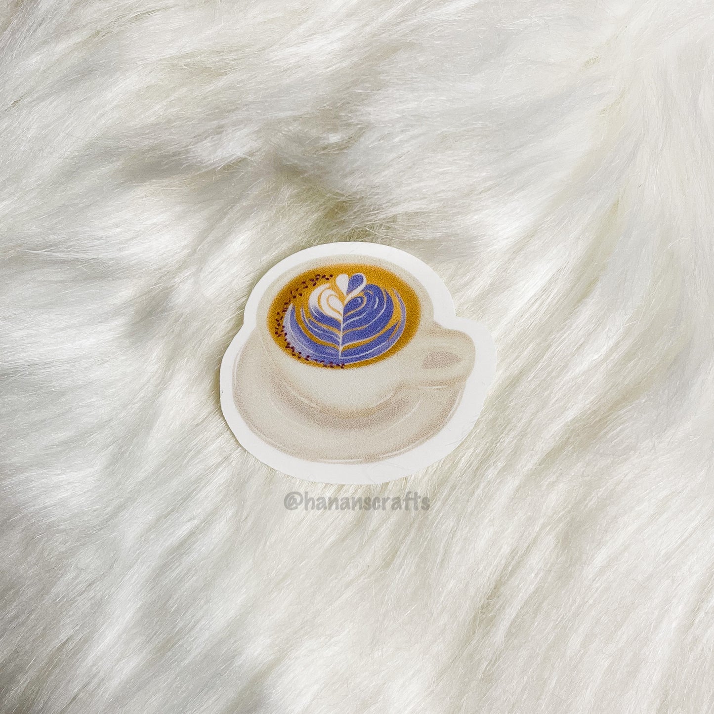 Cappuccino Latte Coffee Sticker