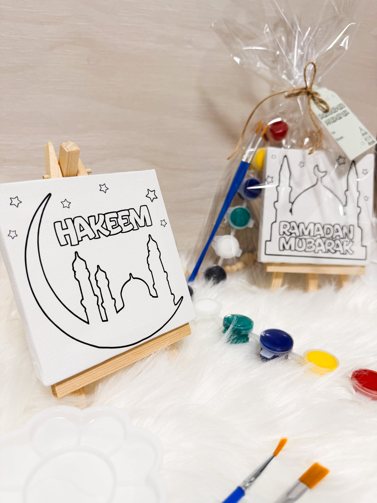 Ramadan Canvas Painting Set