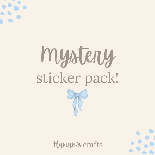 Mystery Sticker Pack (5-7 stickers)